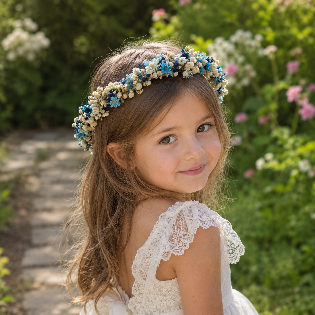 Flower Girl Crown