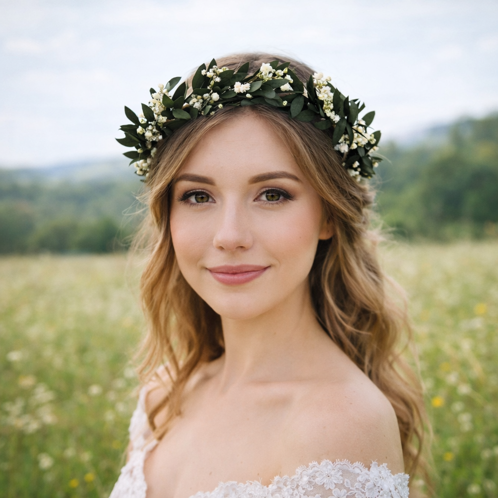 Dried Flower Hair Pins: Autumn Wedding Hair Accessories