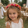Flower Girl Crown, Boho Wedding Crowns, Junior Bridesmaid Crown