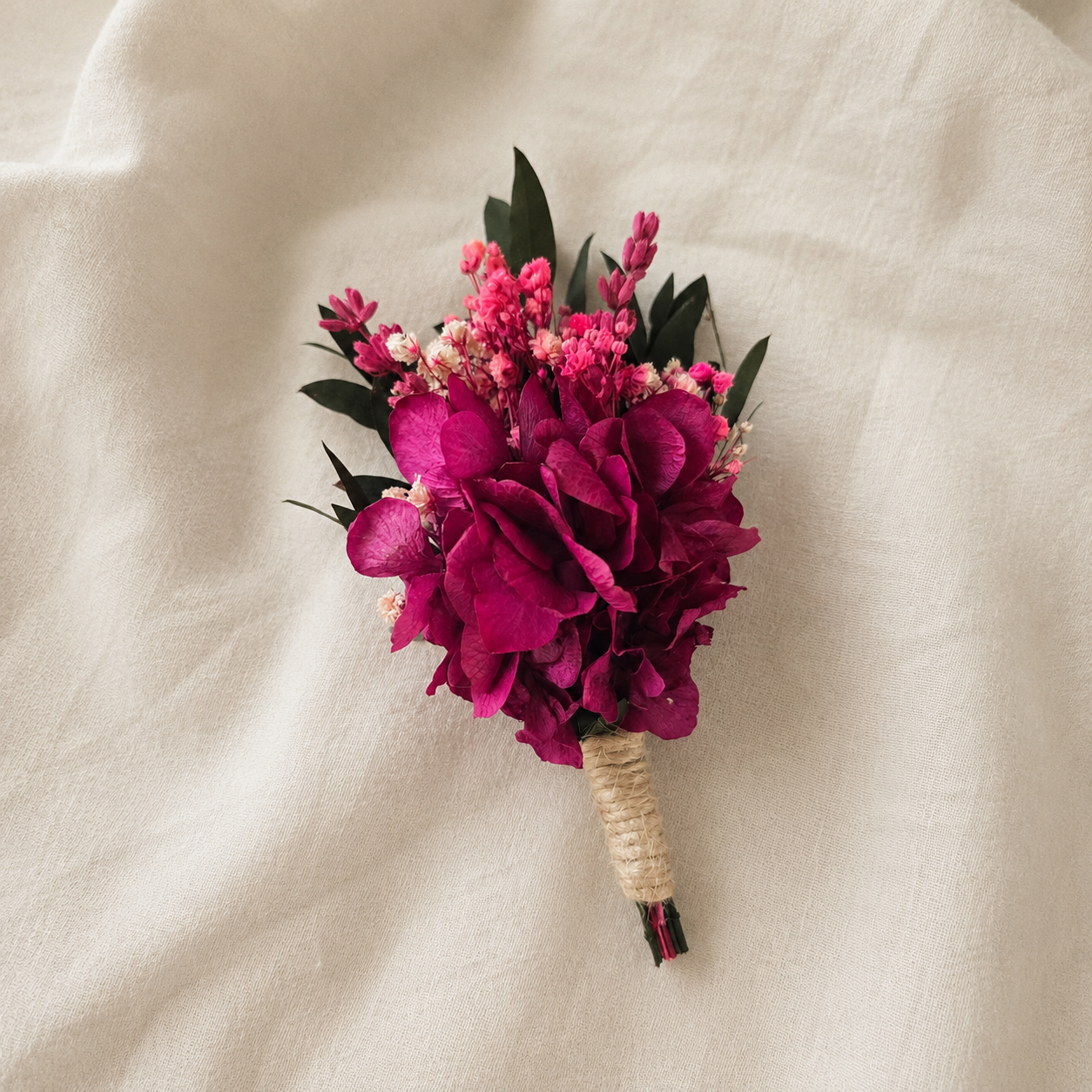 Magenta Boho Flower Crown,Mexican Folk Wedding  Accessory