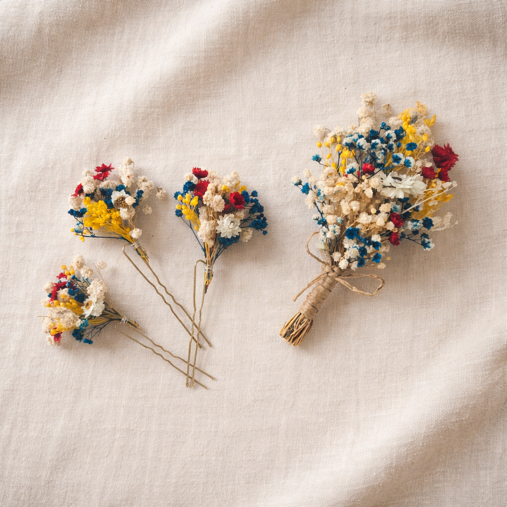 Wildflower Preserved Flower Boutonniere