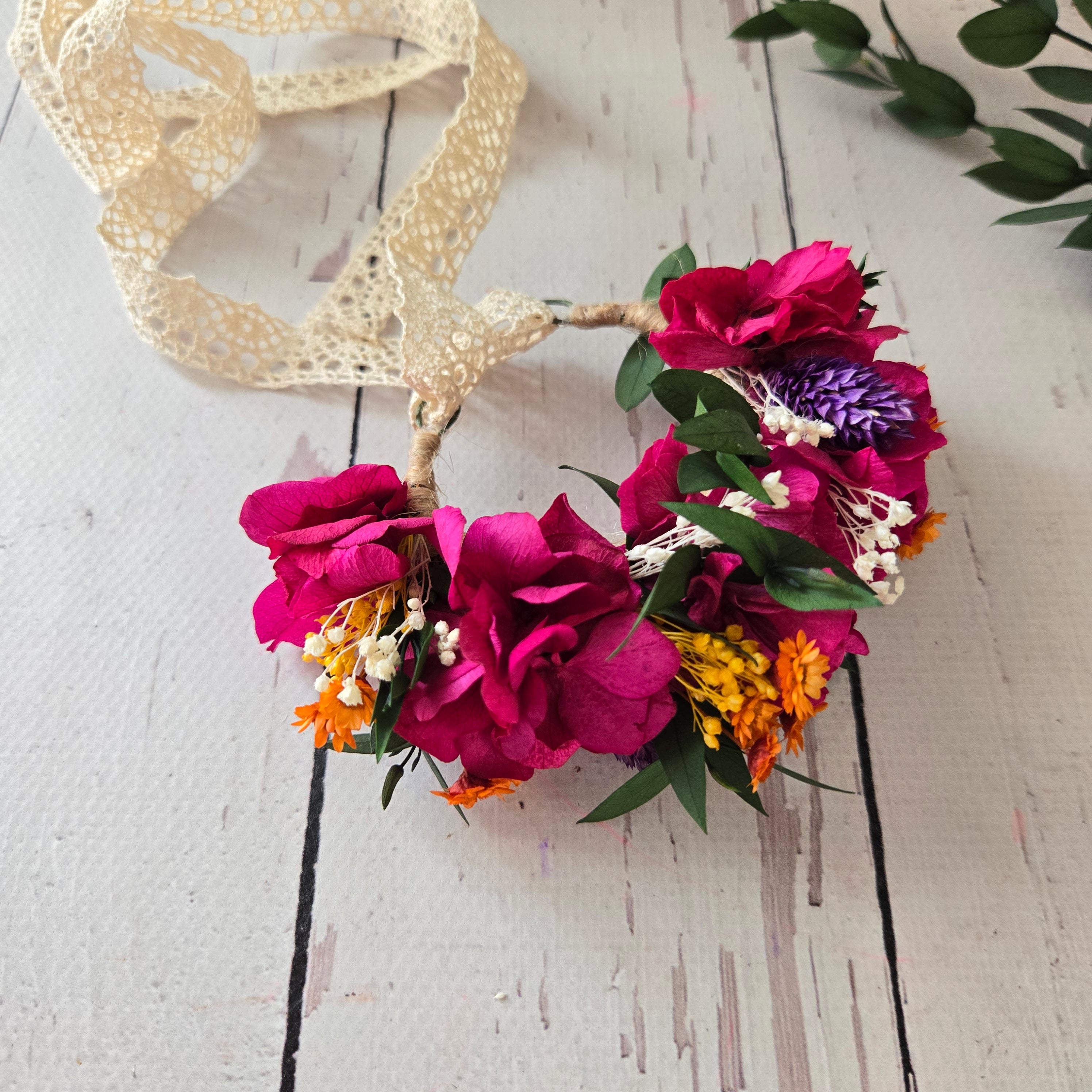 Magenta Wedding Boutonniere for Groom, Preserved Flower Lapel Pin